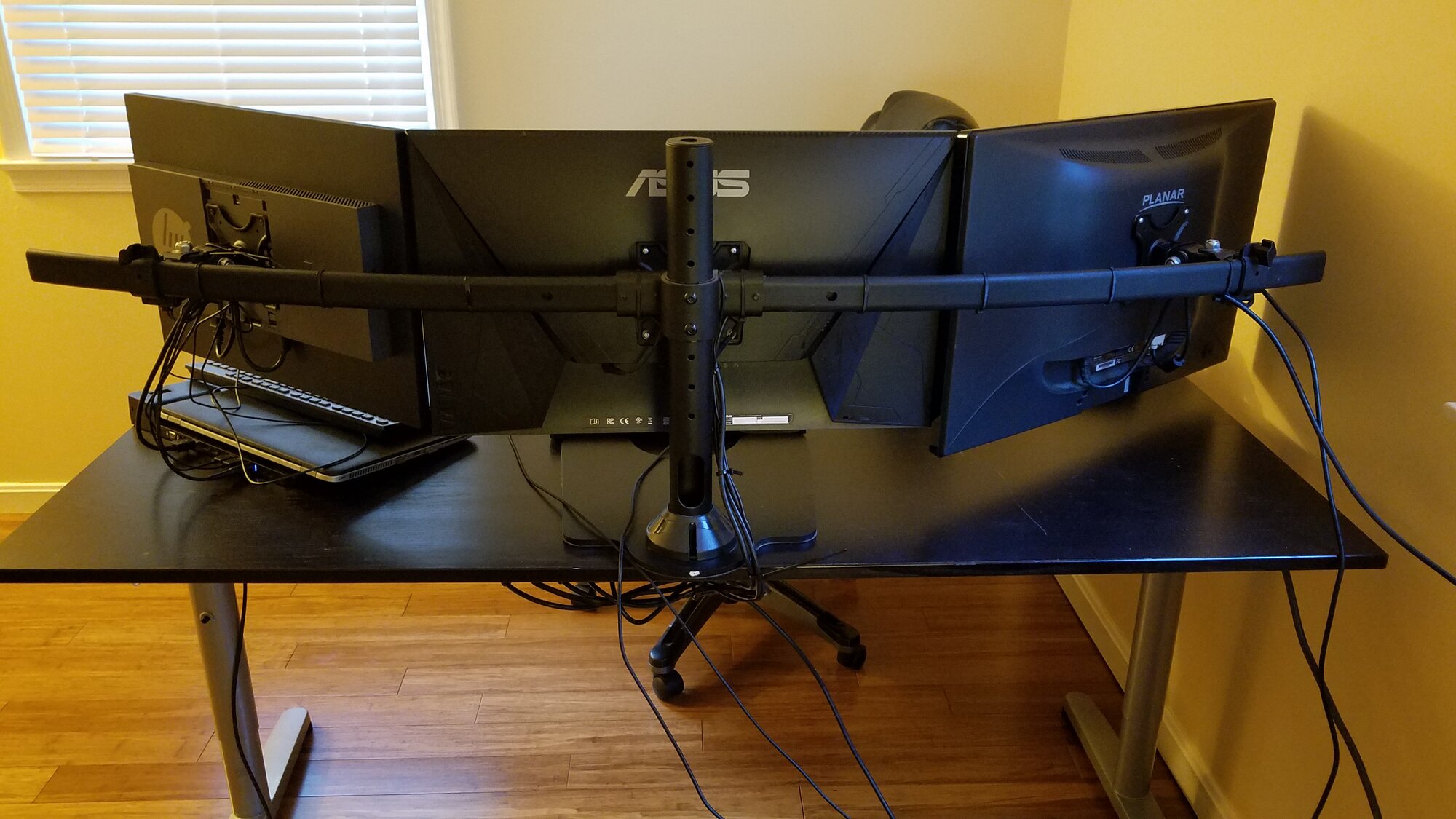 Mounting Speakers Above Monitors H