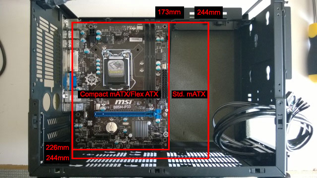 3 Slot "MATX" motherboard in Ncase M1 | [H]ard|Forum