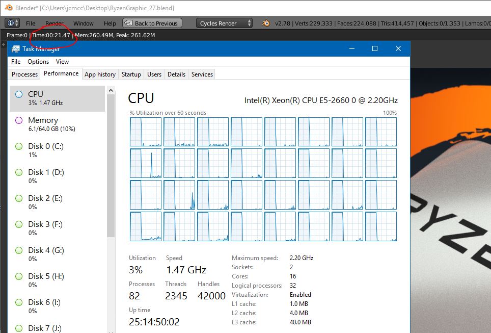 AMD™ Ryzen© Blender® Benchmark Scores™©® Thread | Page 2 | [H]ard|Forum