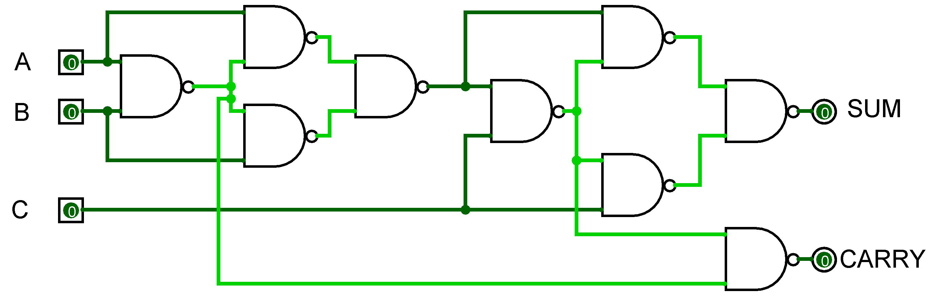 Circuit Diagram For Nand Gate