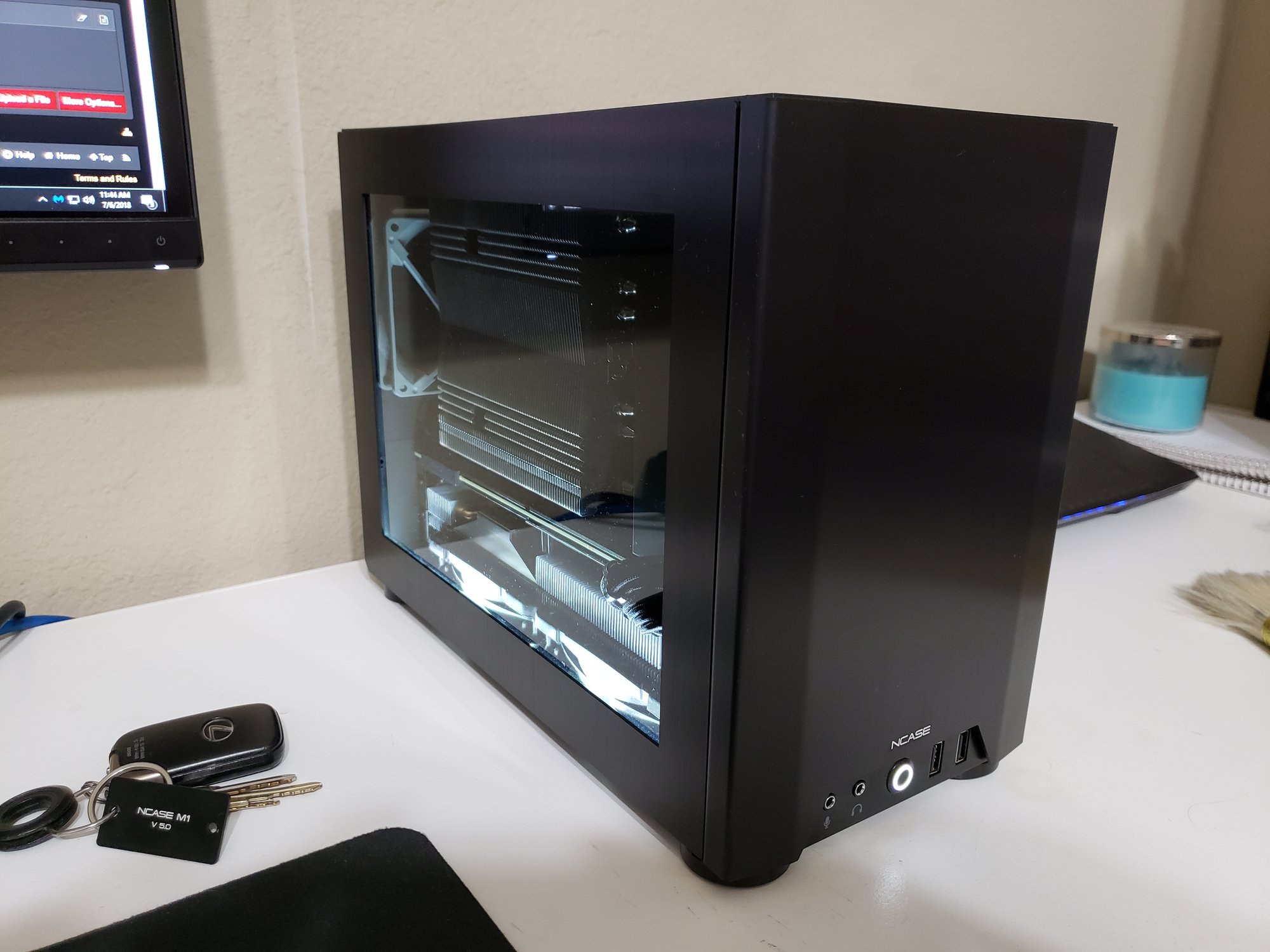 NCASE M1: a crowdfunded Mini-ITX case (updates in first post) | Page ...