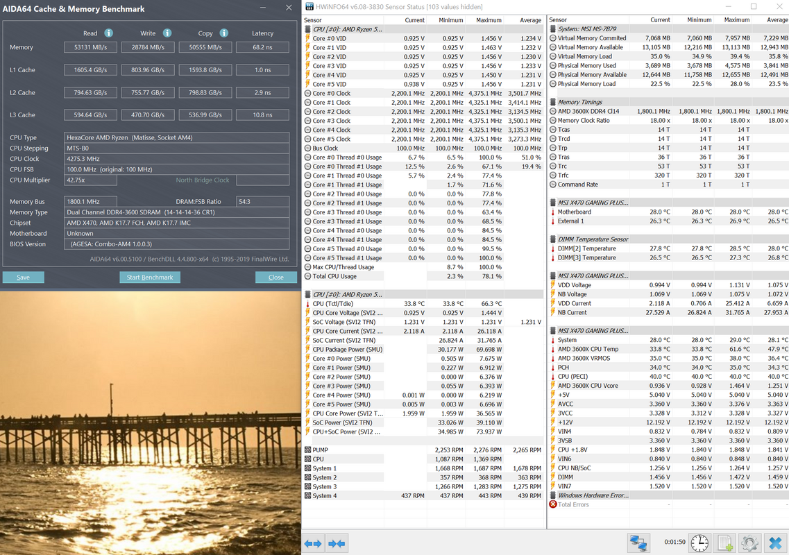 Ryzen 3600X ALL Core Overclock 4425Mhz DDR4 CL16 4200Mhz | [H]ard