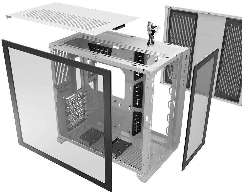Cases that support a right side radiator? | [H]ard|Forum