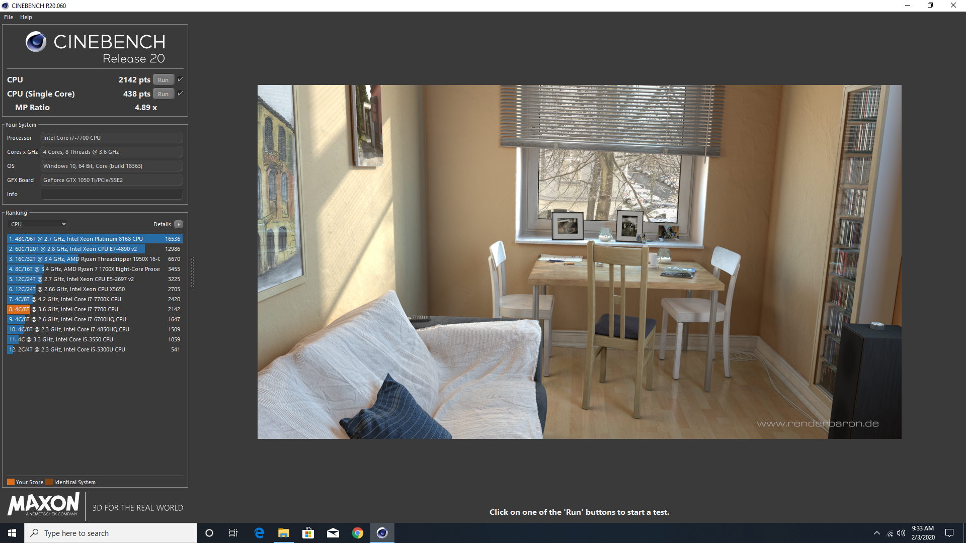 Xeon E5 1650 V2 Vs I7 7700