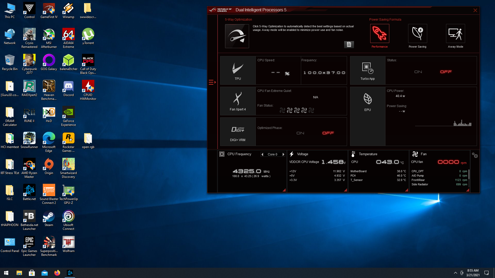New 5900X build, is this a normal idle temp? | [H]ard|Forum