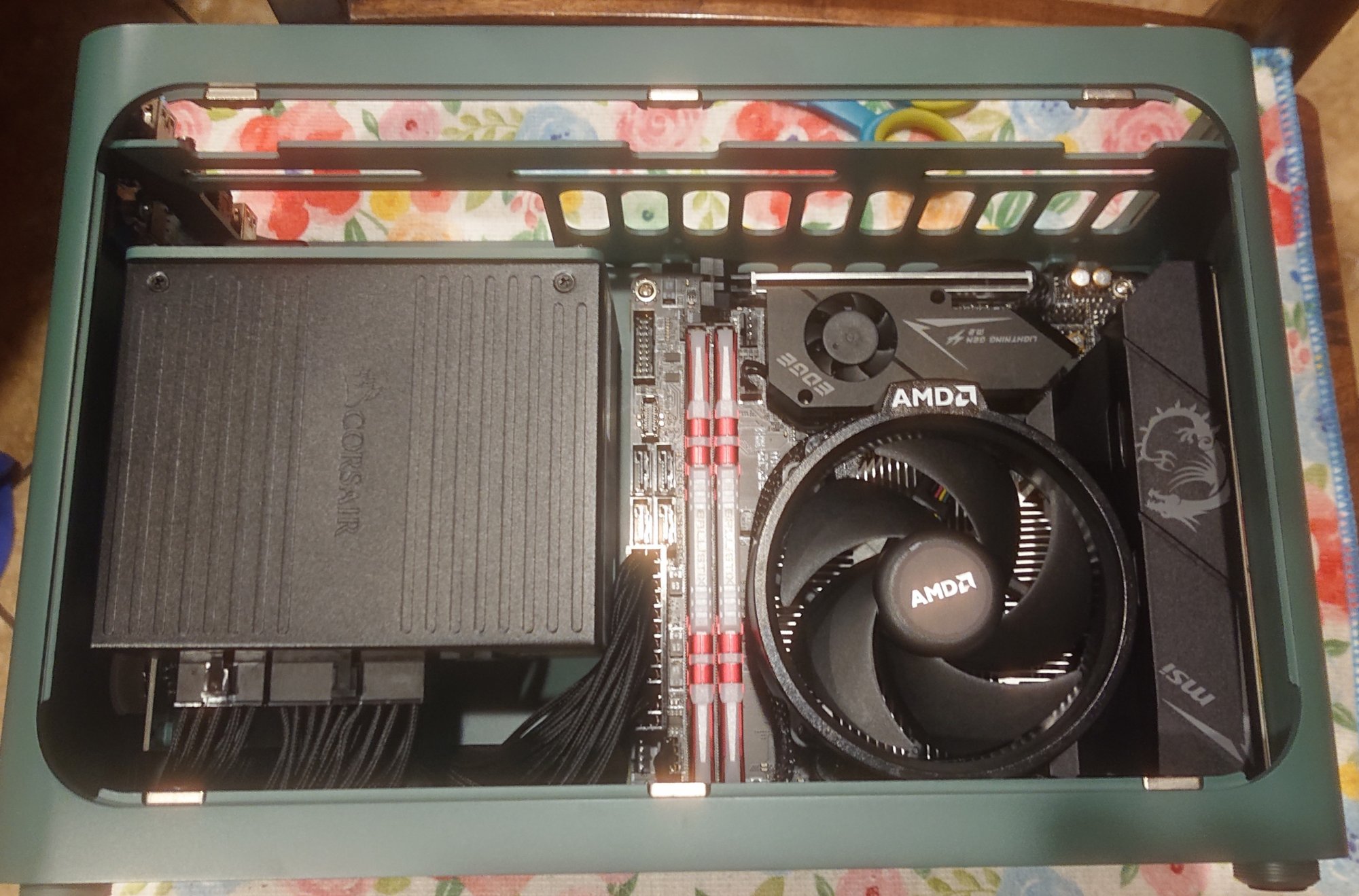 IQUNIX ZX-1 Aluminum Mini-ITX Case. Build name: Green Machine 5. |  [H]ard|Forum