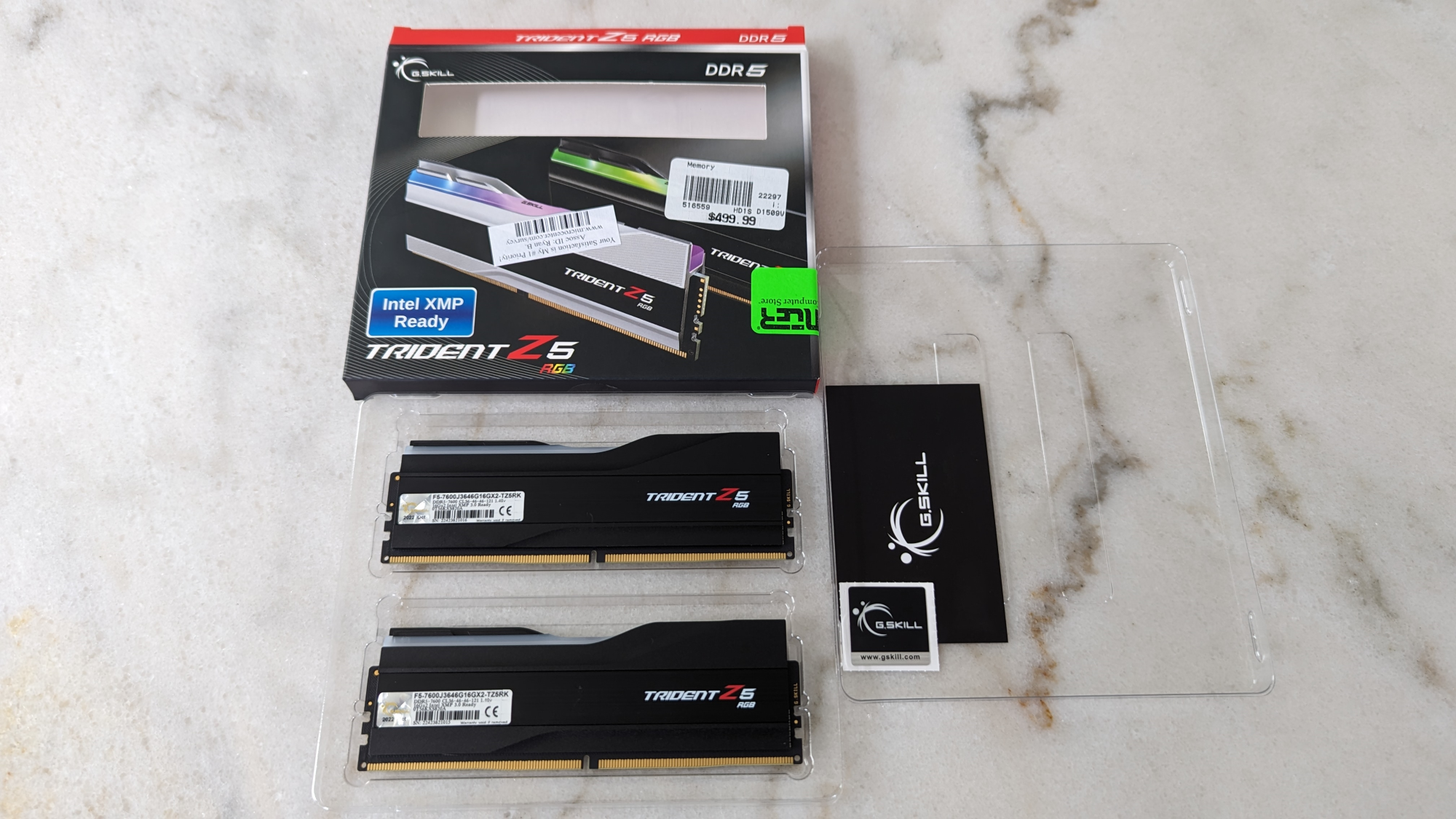 SOLD: G.Skill Trident Z5 32GB 7600 memory - Only $129 shipped