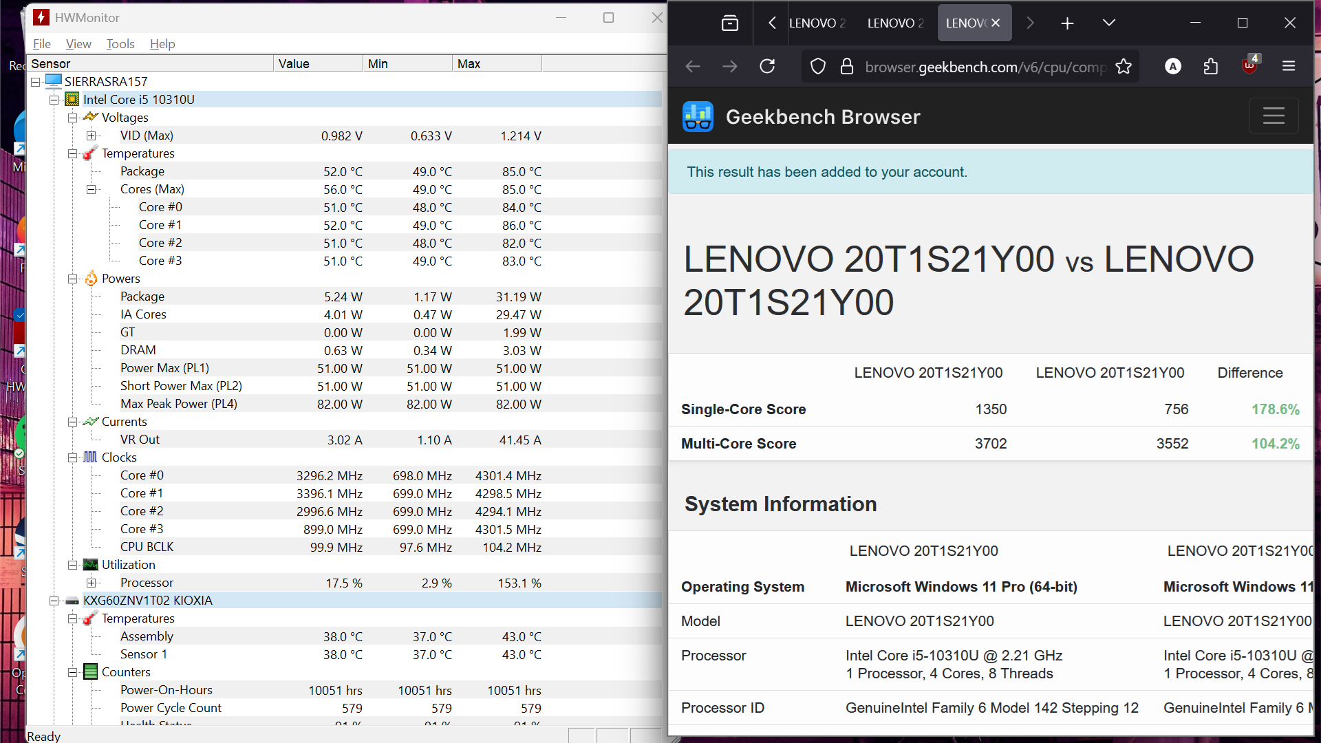 After using PTM7950 on my Thinkpad.. wondering if anyone is using