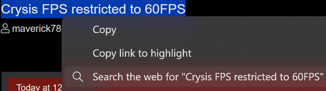 CRYSIS FPS RESTRICTED TO 60FPS intelligence overview