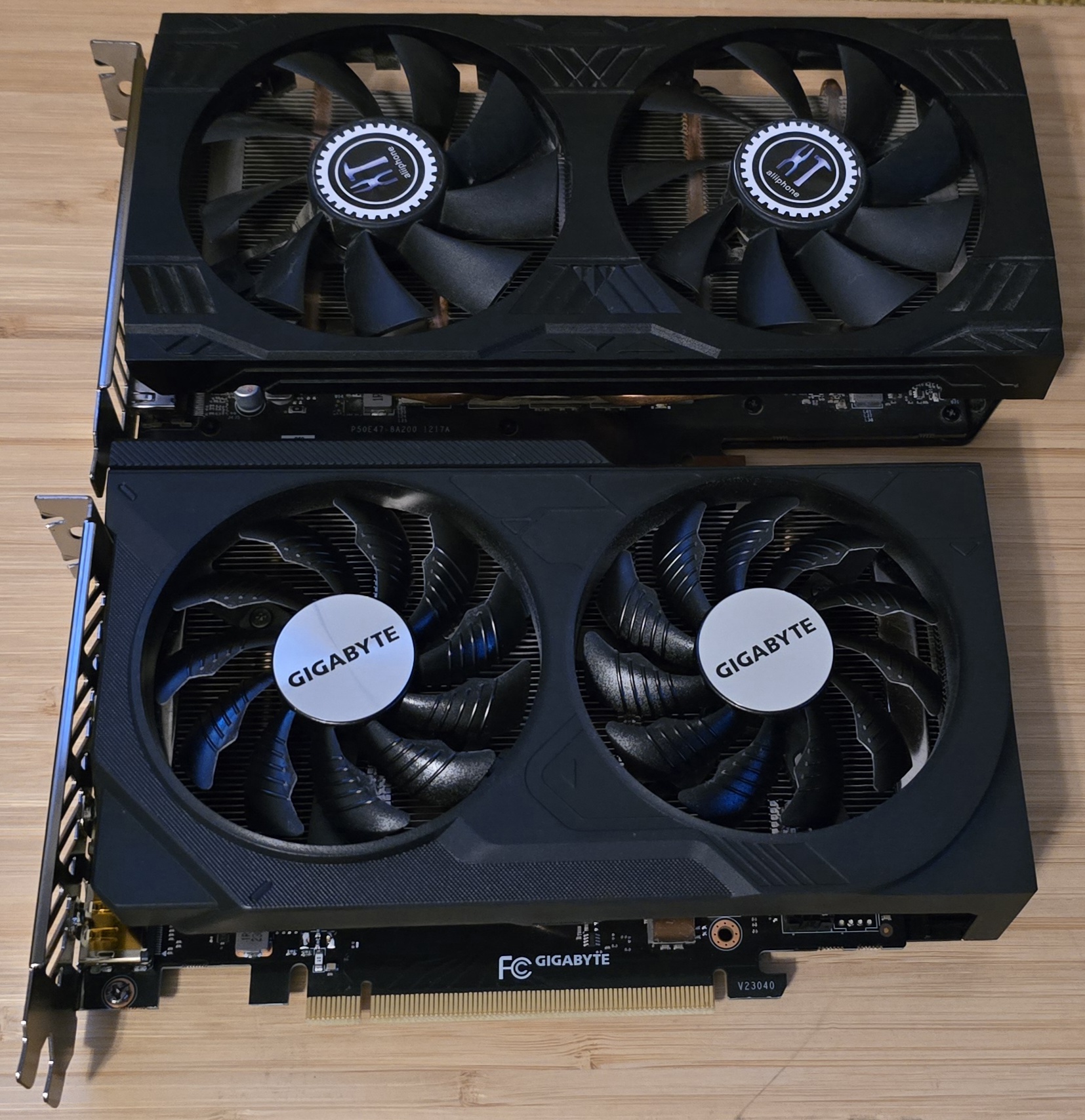 So I got a Jieshou RTX 3070 Ti (Mobile) desktop card for a great